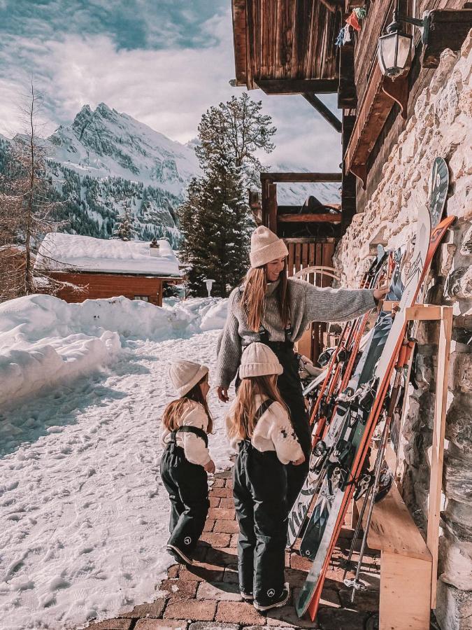 Mountain Hostel Gimmelwald Wengen Dış mekan fotoğraf
